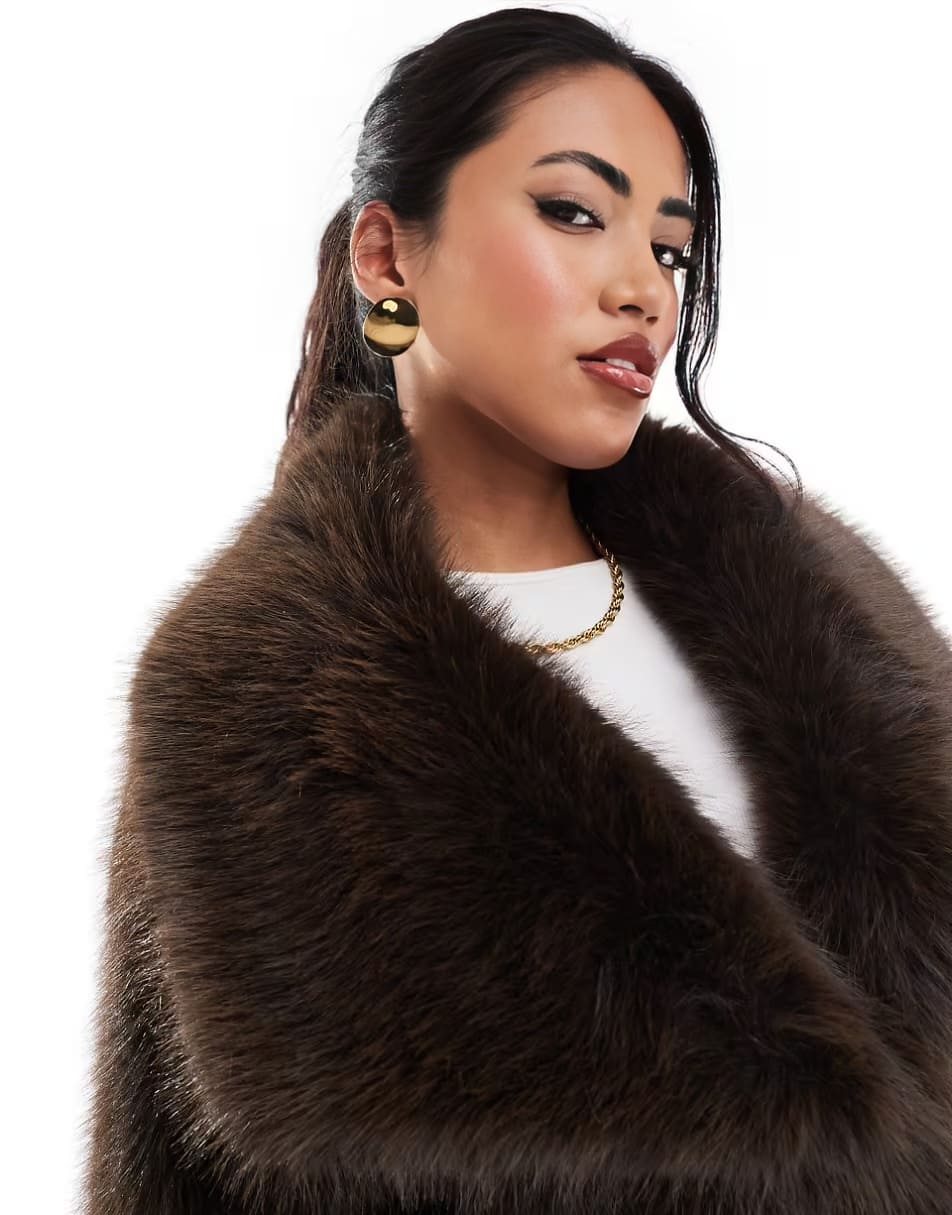 Lilyna - Coat faux fur - Inaya
