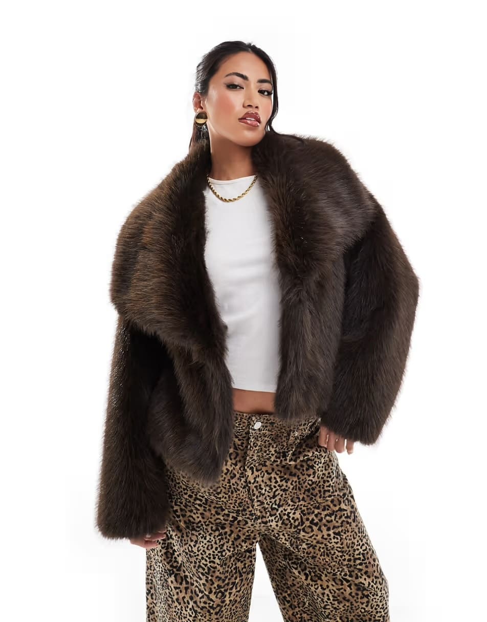 Lilyna - Coat faux fur - Inaya